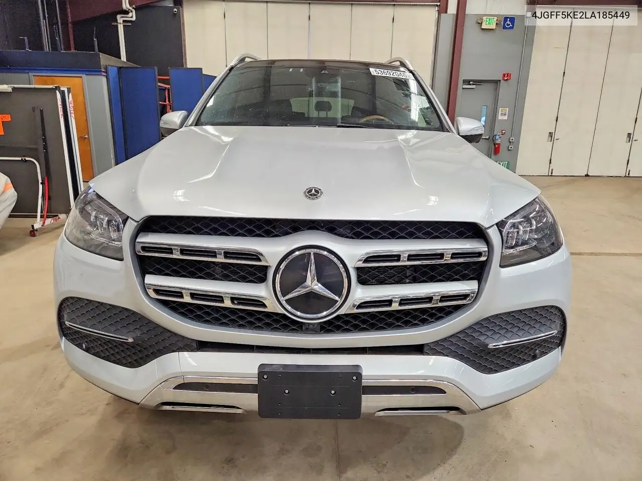 2020 Mercedes-Benz Gls 450 4Matic VIN: 4JGFF5KE2LA185449 Lot: 53692046