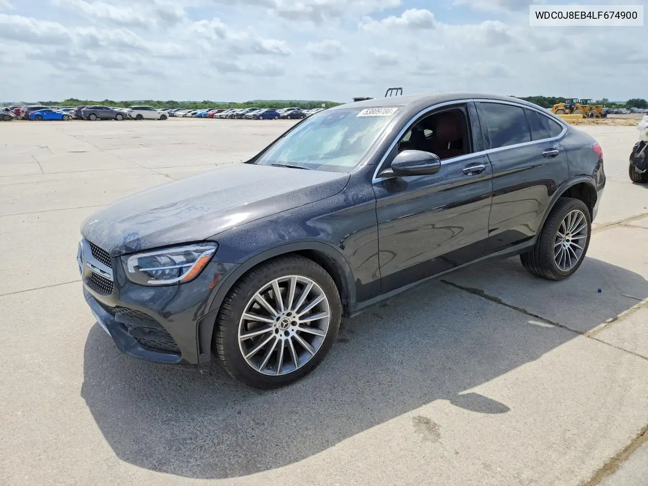 2020 Mercedes-Benz Glc Coupe 300 4Matic VIN: WDC0J8EB4LF674900 Lot: 53809786