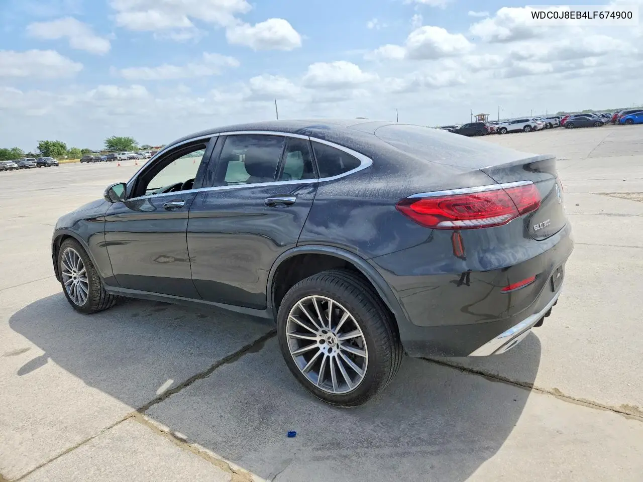 2020 Mercedes-Benz Glc Coupe 300 4Matic VIN: WDC0J8EB4LF674900 Lot: 53809786
