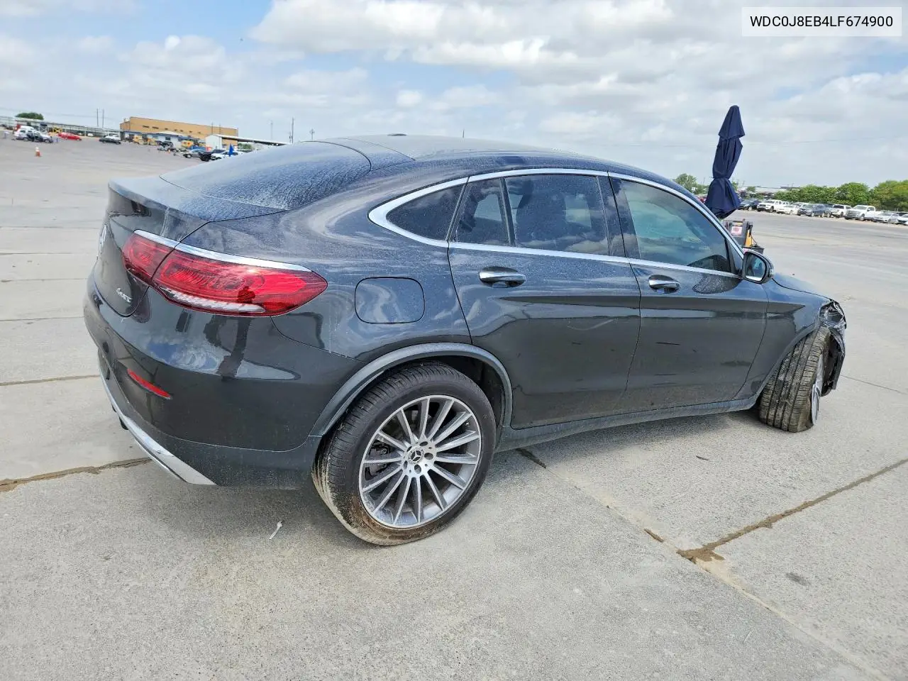 2020 Mercedes-Benz Glc Coupe 300 4Matic VIN: WDC0J8EB4LF674900 Lot: 53809786