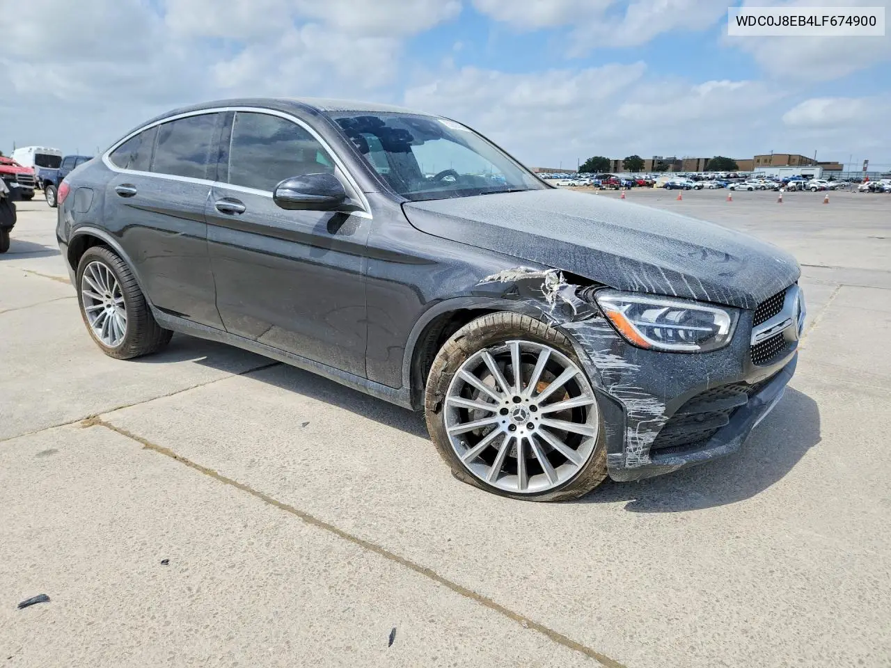 2020 Mercedes-Benz Glc Coupe 300 4Matic VIN: WDC0J8EB4LF674900 Lot: 53809786