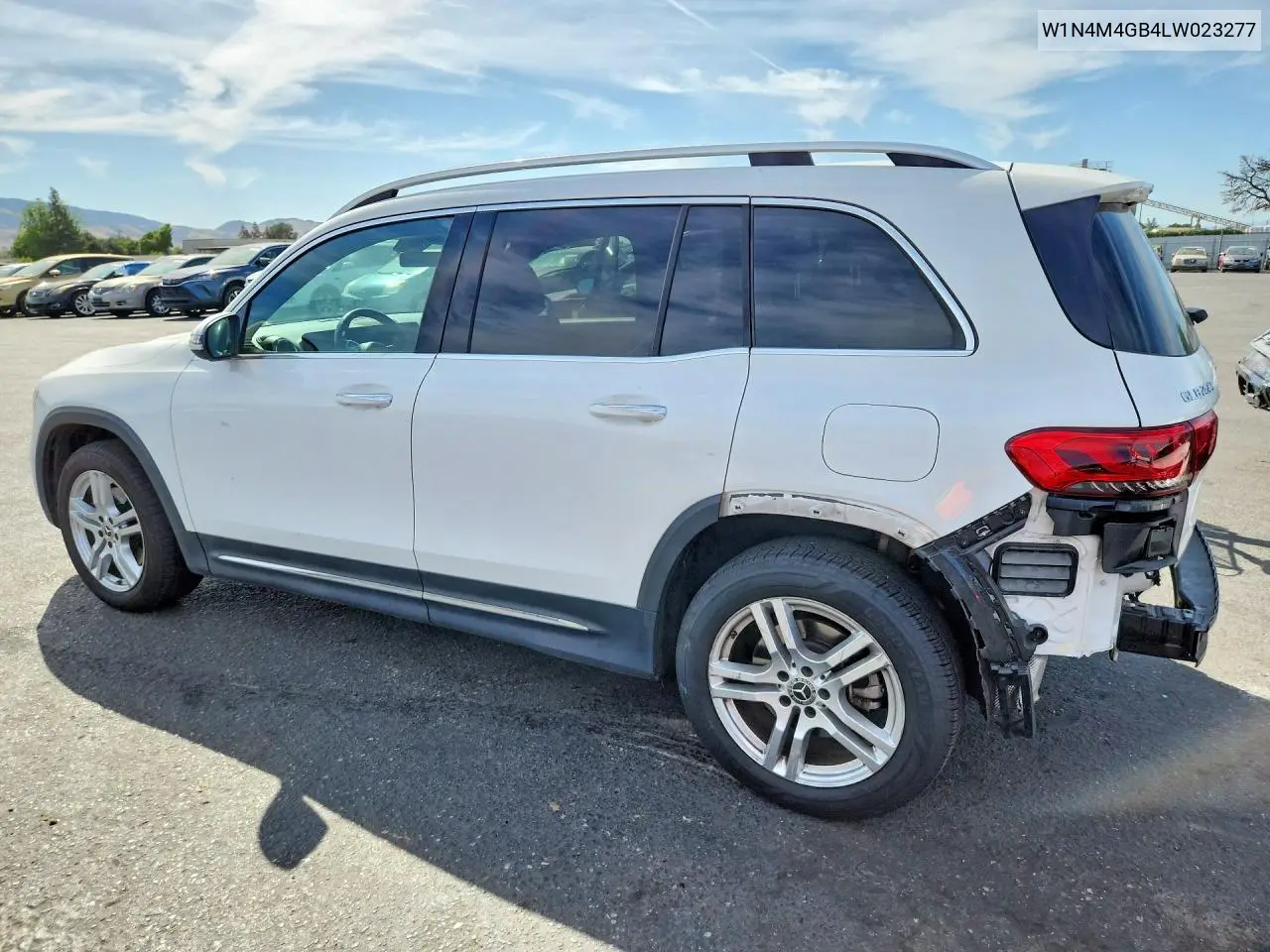 2020 Mercedes-Benz Glb 250 VIN: W1N4M4GB4LW023277 Lot: 53908166