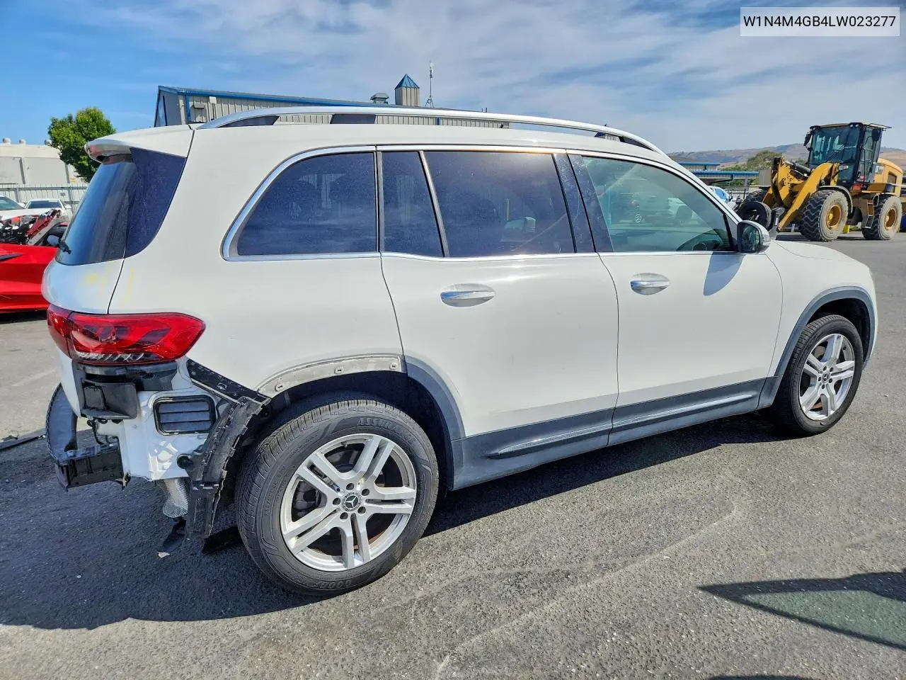 2020 Mercedes-Benz Glb 250 VIN: W1N4M4GB4LW023277 Lot: 53908166