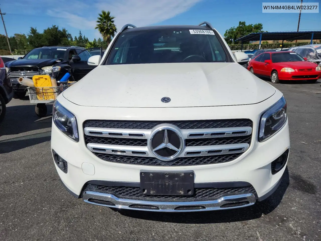 2020 Mercedes-Benz Glb 250 VIN: W1N4M4GB4LW023277 Lot: 53908166