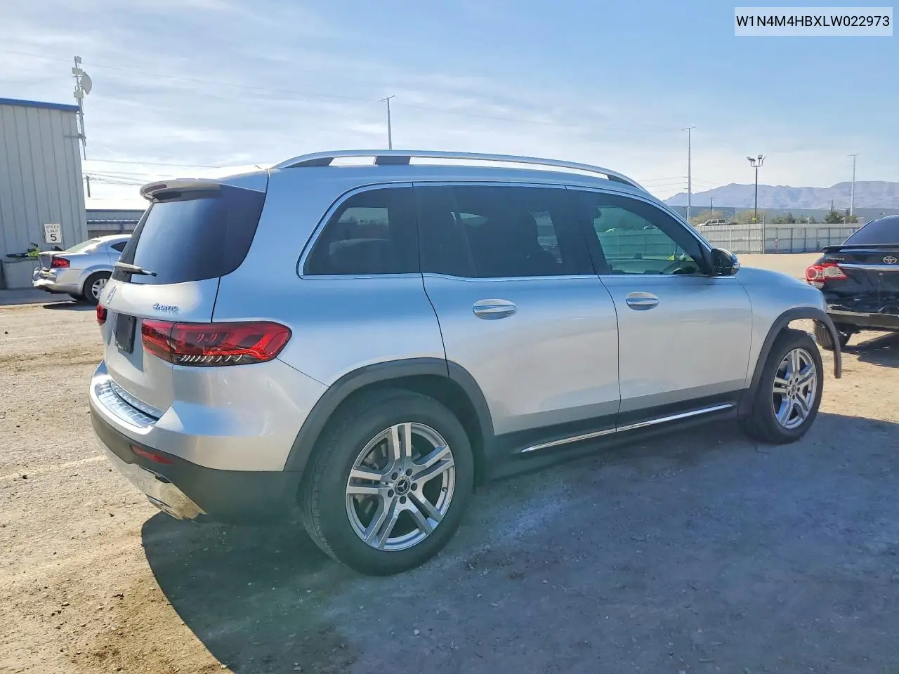 2020 Mercedes-Benz Glb 250 4Matic VIN: W1N4M4HBXLW022973 Lot: 54534406
