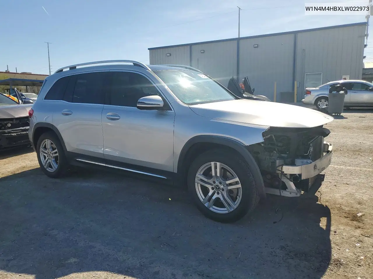 2020 Mercedes-Benz Glb 250 4Matic VIN: W1N4M4HBXLW022973 Lot: 54534406