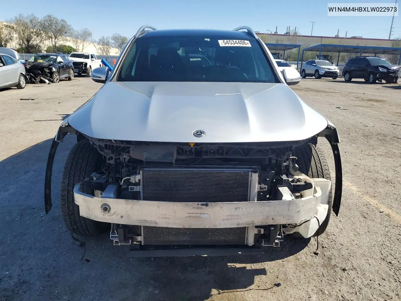 2020 Mercedes-Benz Glb 250 4Matic VIN: W1N4M4HBXLW022973 Lot: 54534406