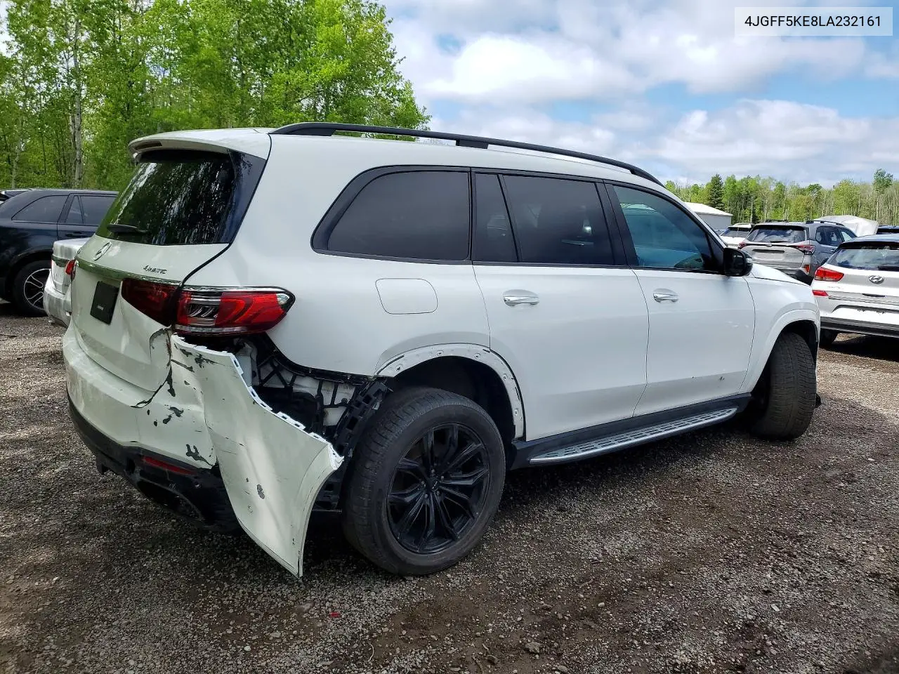 2020 Mercedes-Benz Gls 450 4Matic VIN: 4JGFF5KE8LA232161 Lot: 54696976