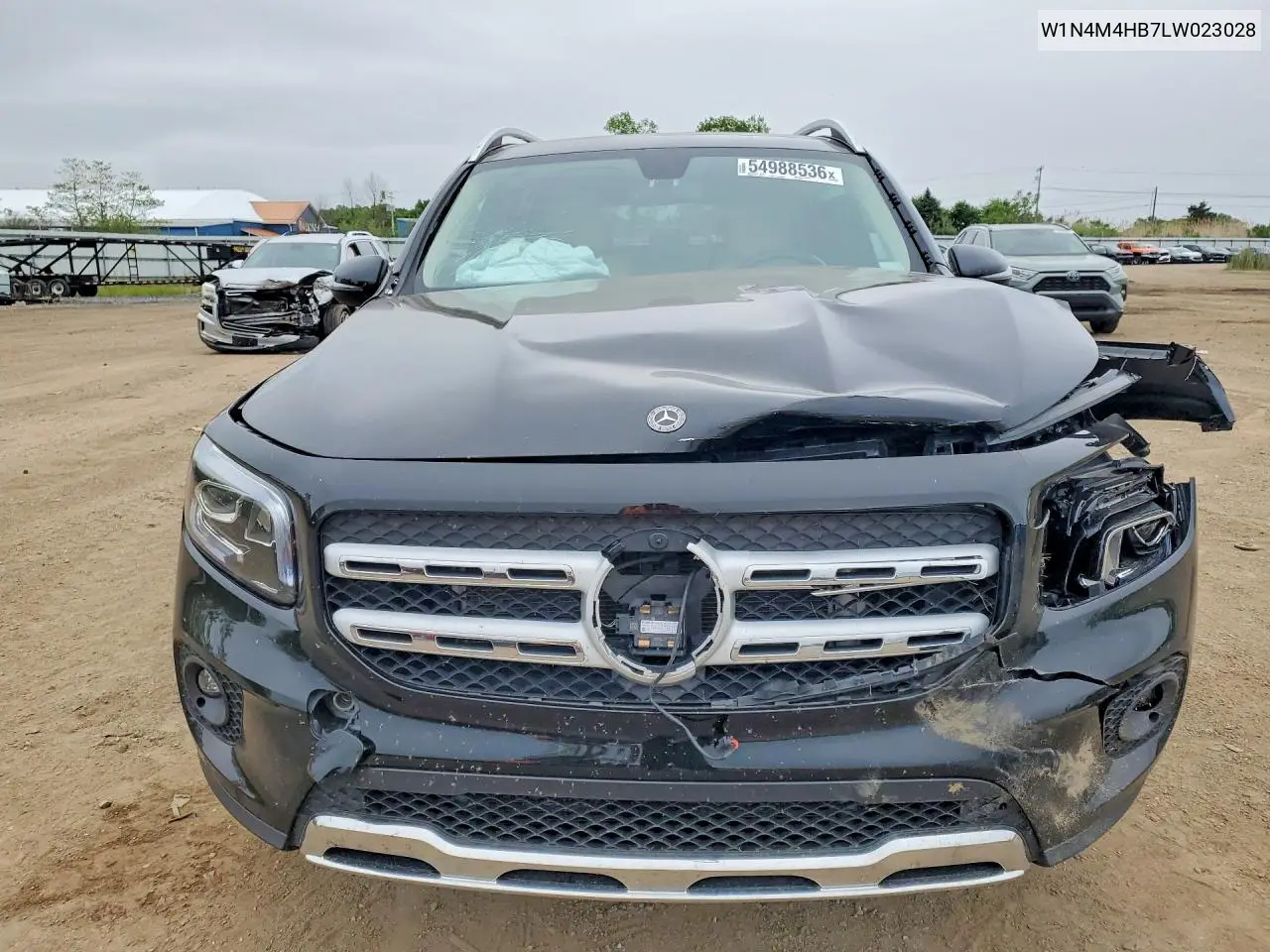 2020 Mercedes-Benz Glb 250 4Matic VIN: W1N4M4HB7LW023028 Lot: 54988536