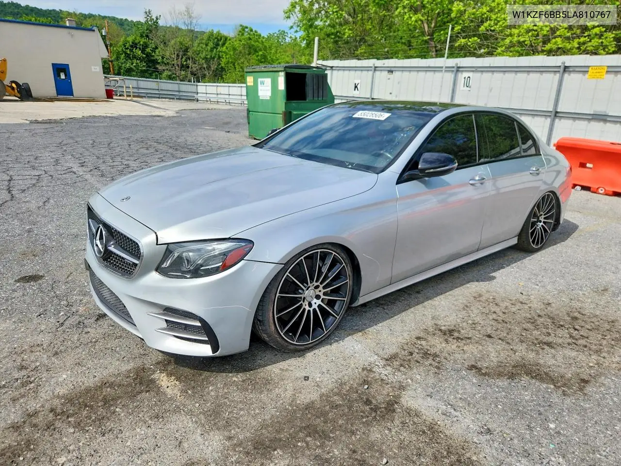 2020 Mercedes-Benz E Amg 53 4Matic VIN: W1KZF6BB5LA810767 Lot: 55028506