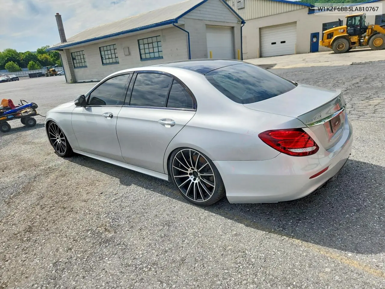 2020 Mercedes-Benz E Amg 53 4Matic VIN: W1KZF6BB5LA810767 Lot: 55028506