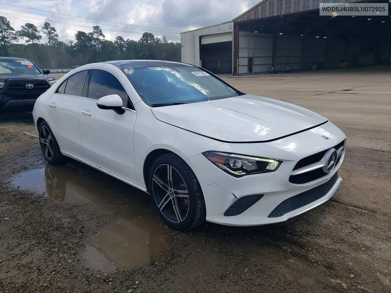 2020 Mercedes-Benz Cla 250 VIN: WDD5J4GB5LN072925 Lot: 55175596