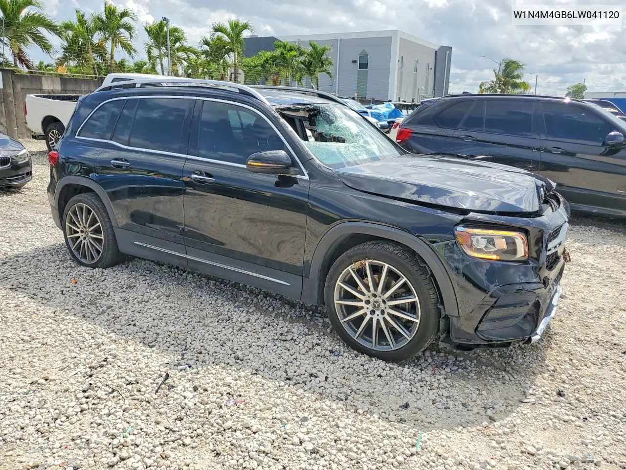 2020 Mercedes-Benz Glb 250 VIN: W1N4M4GB6LW041120 Lot: 55196656