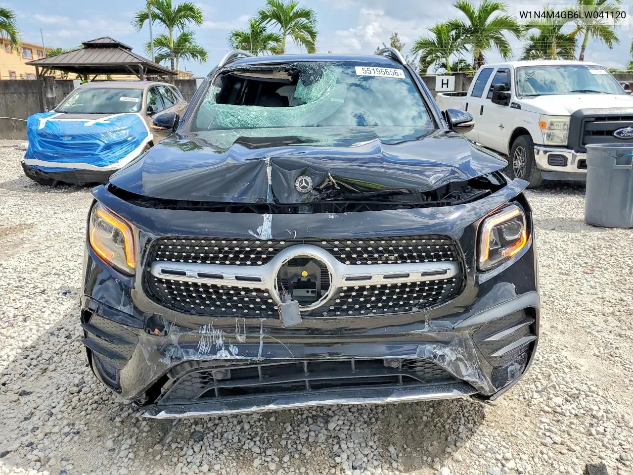 2020 Mercedes-Benz Glb 250 VIN: W1N4M4GB6LW041120 Lot: 55196656