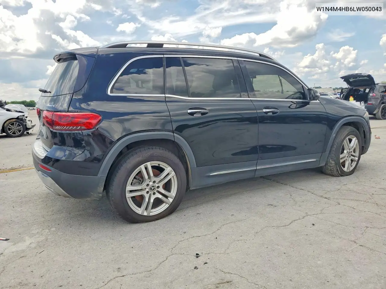 2020 Mercedes-Benz Glb 250 4Matic VIN: W1N4M4HB6LW050043 Lot: 55303706