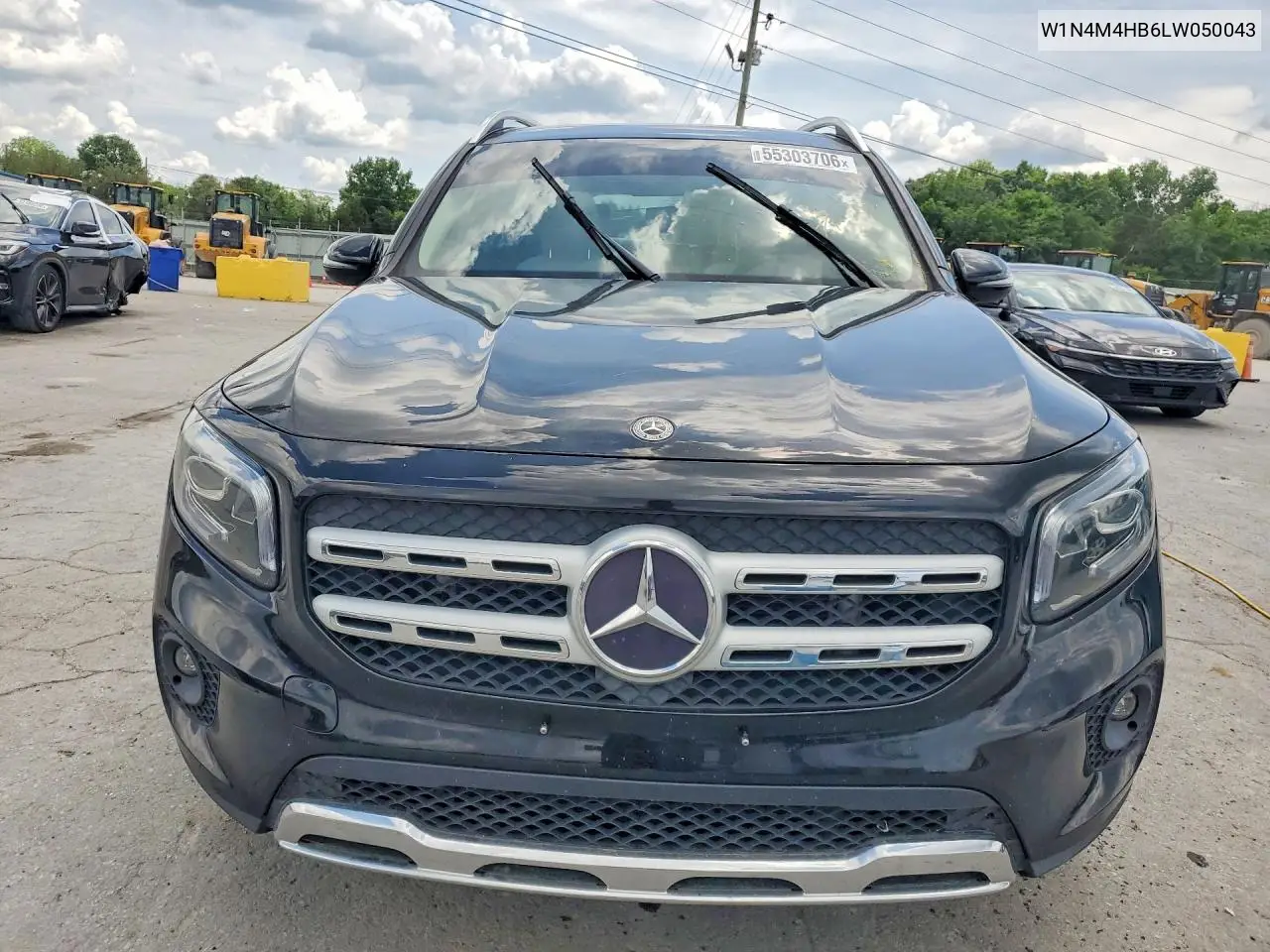 2020 Mercedes-Benz Glb 250 4Matic VIN: W1N4M4HB6LW050043 Lot: 55303706