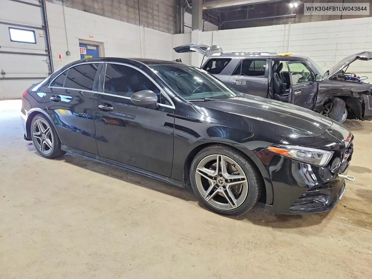 2020 Mercedes-Benz A 220 4Matic VIN: W1K3G4FB1LW043844 Lot: 55744856