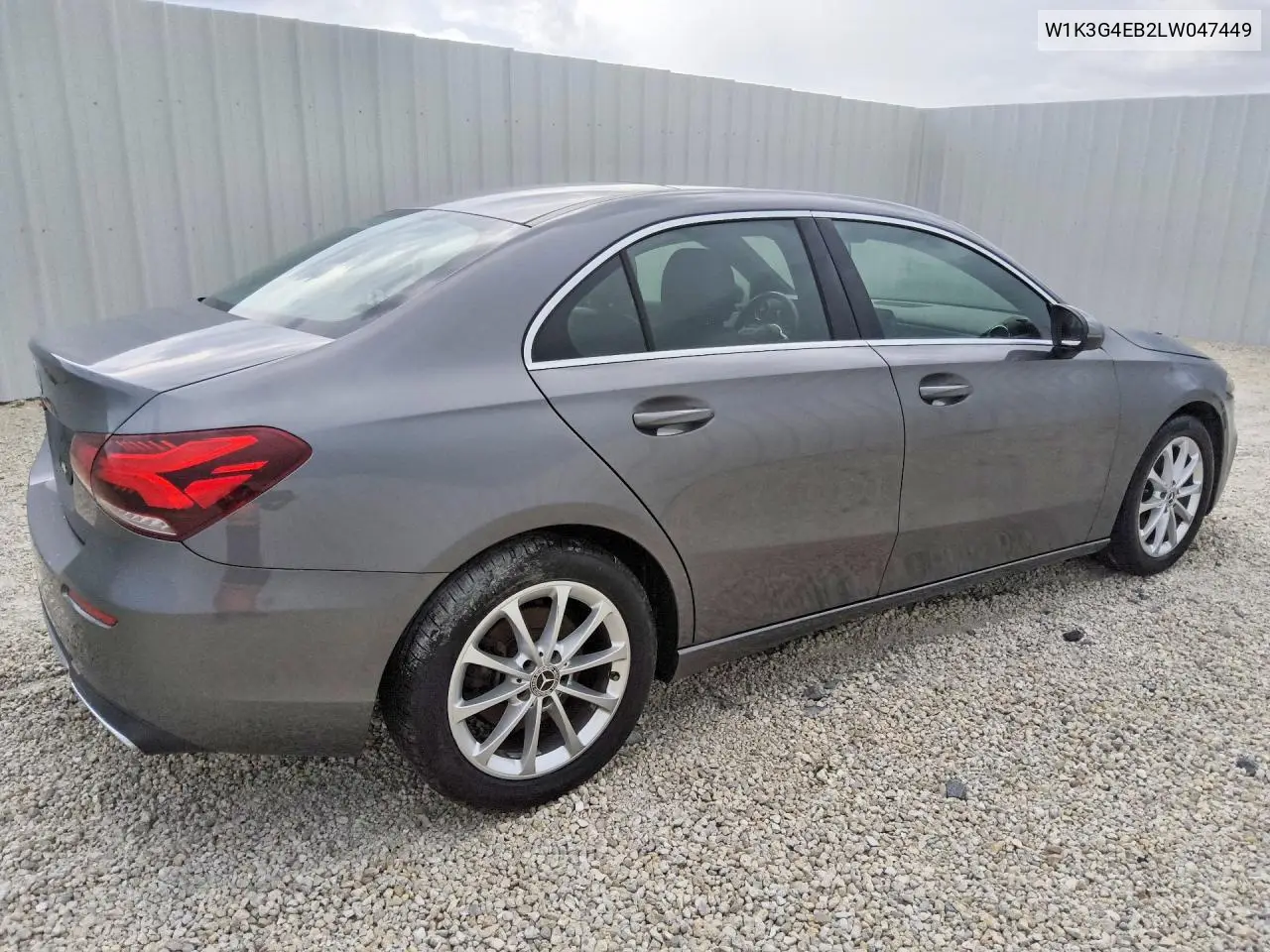 2020 Mercedes-Benz A 220 VIN: W1K3G4EB2LW047449 Lot: 55769106