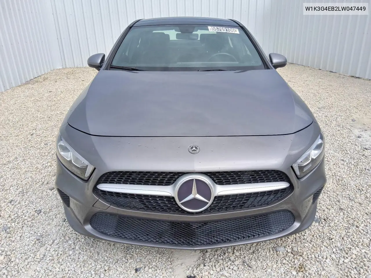 2020 Mercedes-Benz A 220 VIN: W1K3G4EB2LW047449 Lot: 55769106