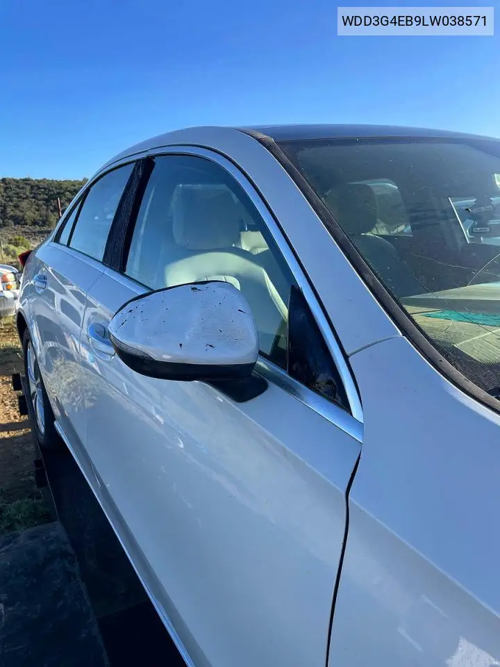 2020 Mercedes-Benz A 220 VIN: WDD3G4EB9LW038571 Lot: 55930536