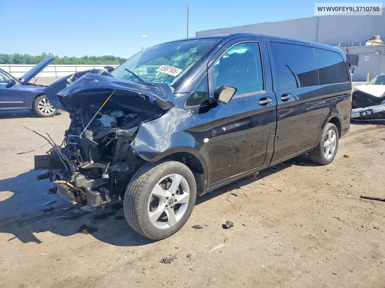2020 Mercedes Benz Metris VIN: W1WV0FEY9L3710755 Lot: 55987906