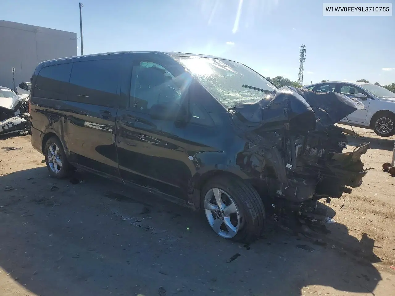 2020 Mercedes Benz Metris VIN: W1WV0FEY9L3710755 Lot: 55987906