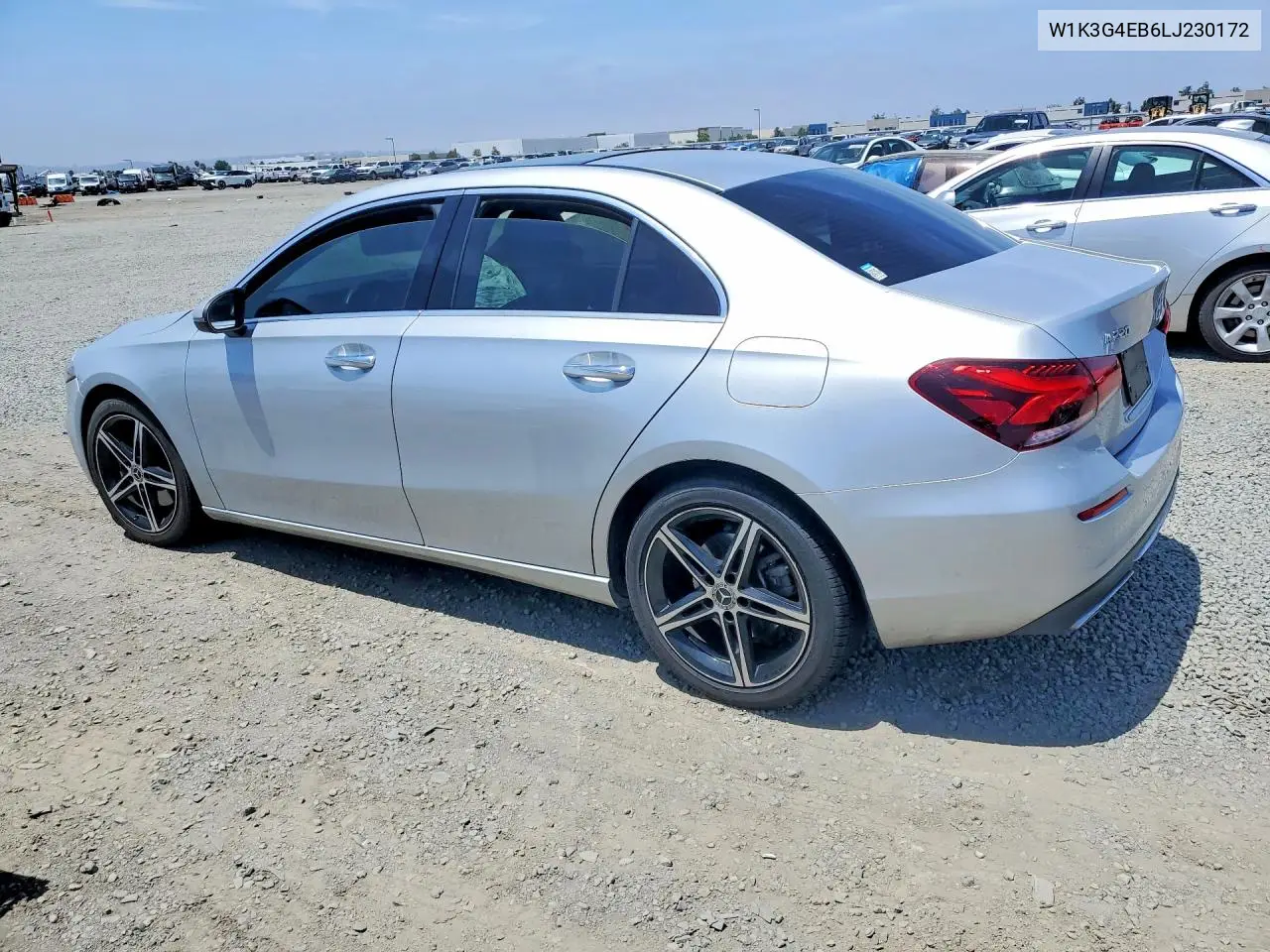 2020 Mercedes-Benz A 220 VIN: W1K3G4EB6LJ230172 Lot: 55989066