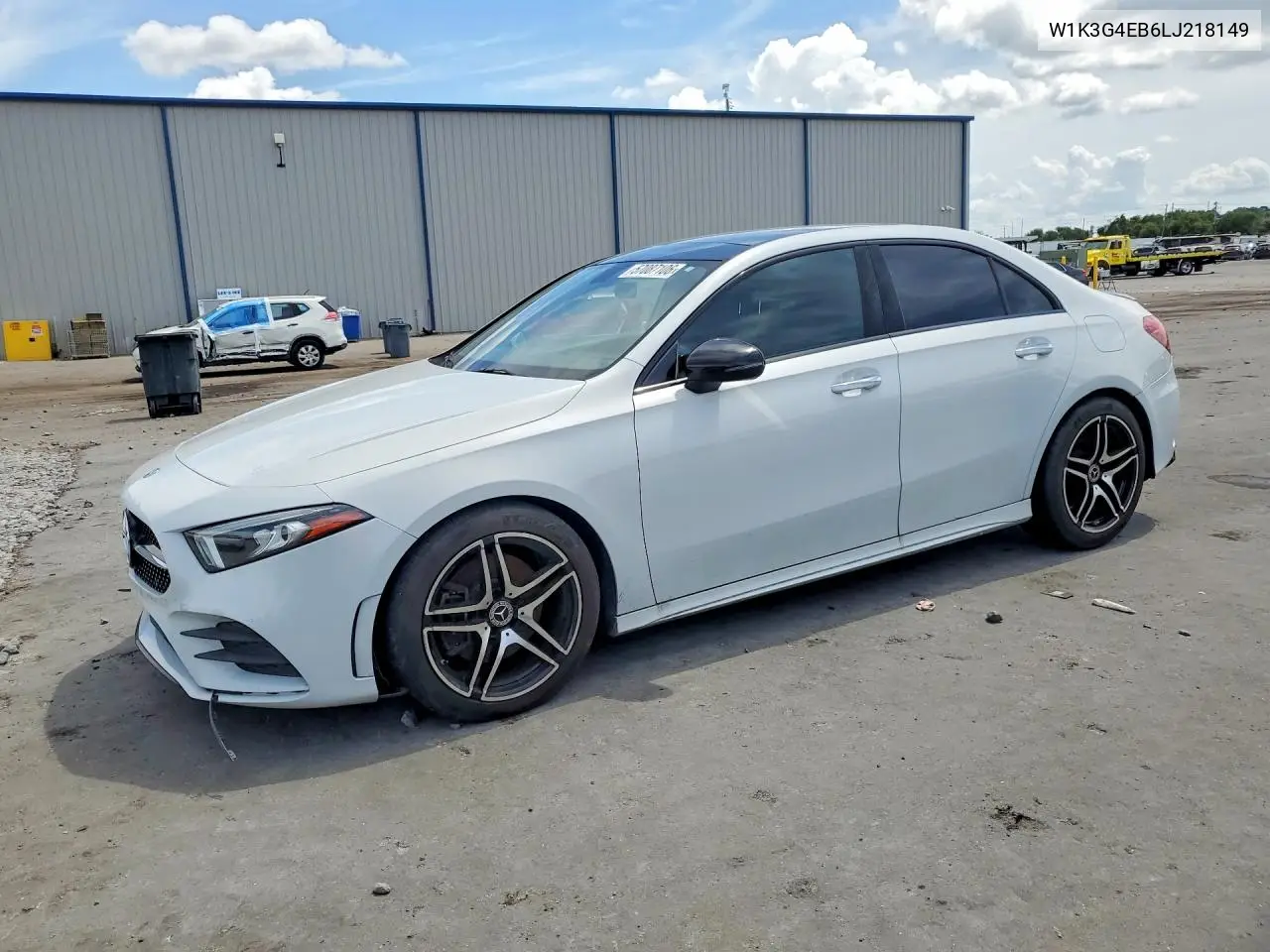 2020 Mercedes-Benz A 220 VIN: W1K3G4EB6LJ218149 Lot: 57087106
