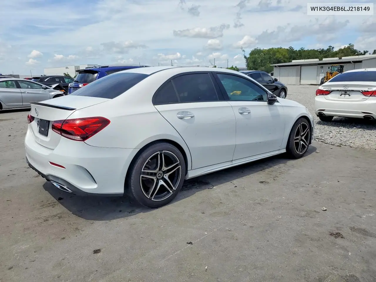 2020 Mercedes-Benz A 220 VIN: W1K3G4EB6LJ218149 Lot: 57087106