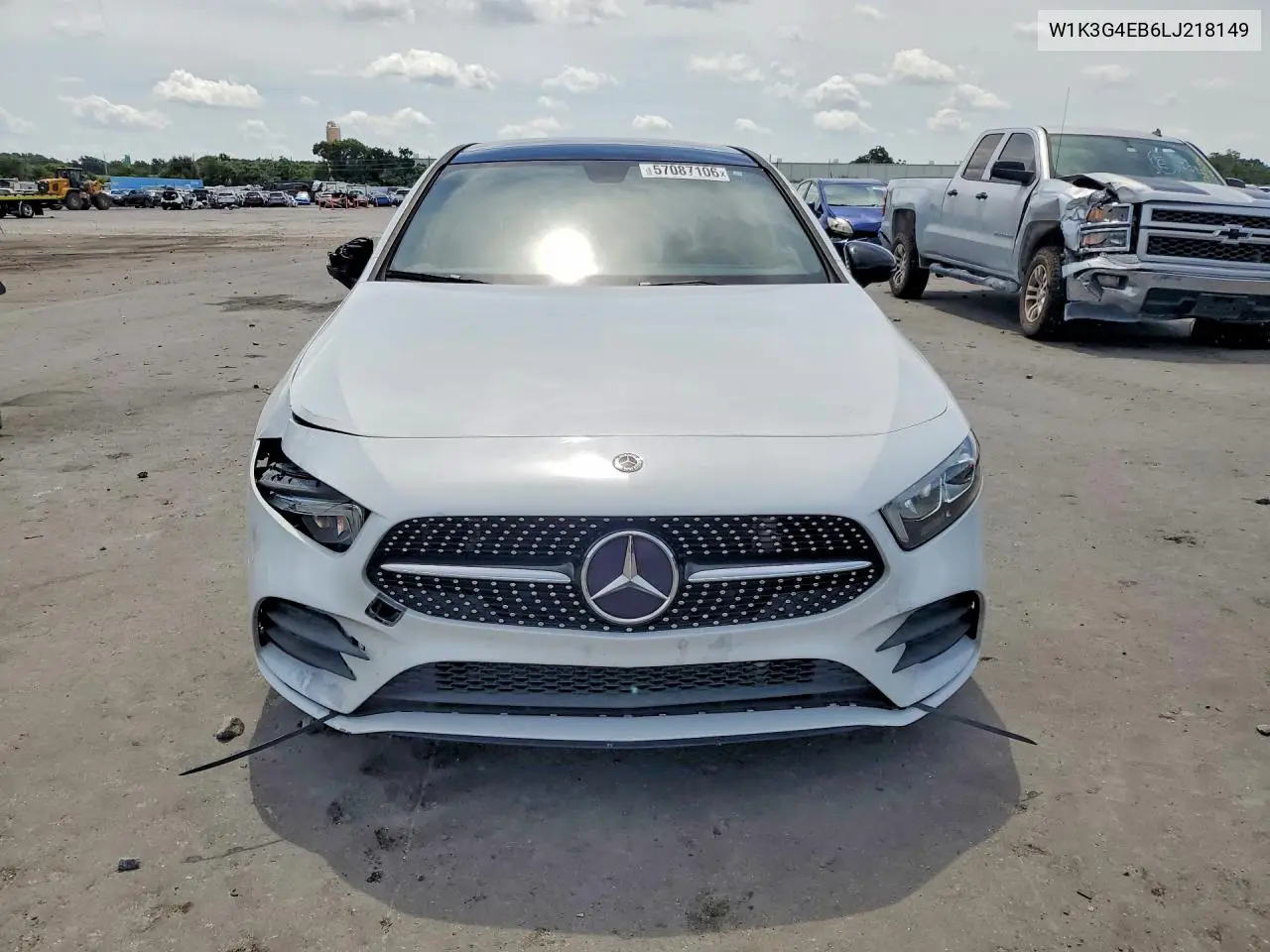2020 Mercedes-Benz A 220 VIN: W1K3G4EB6LJ218149 Lot: 57087106