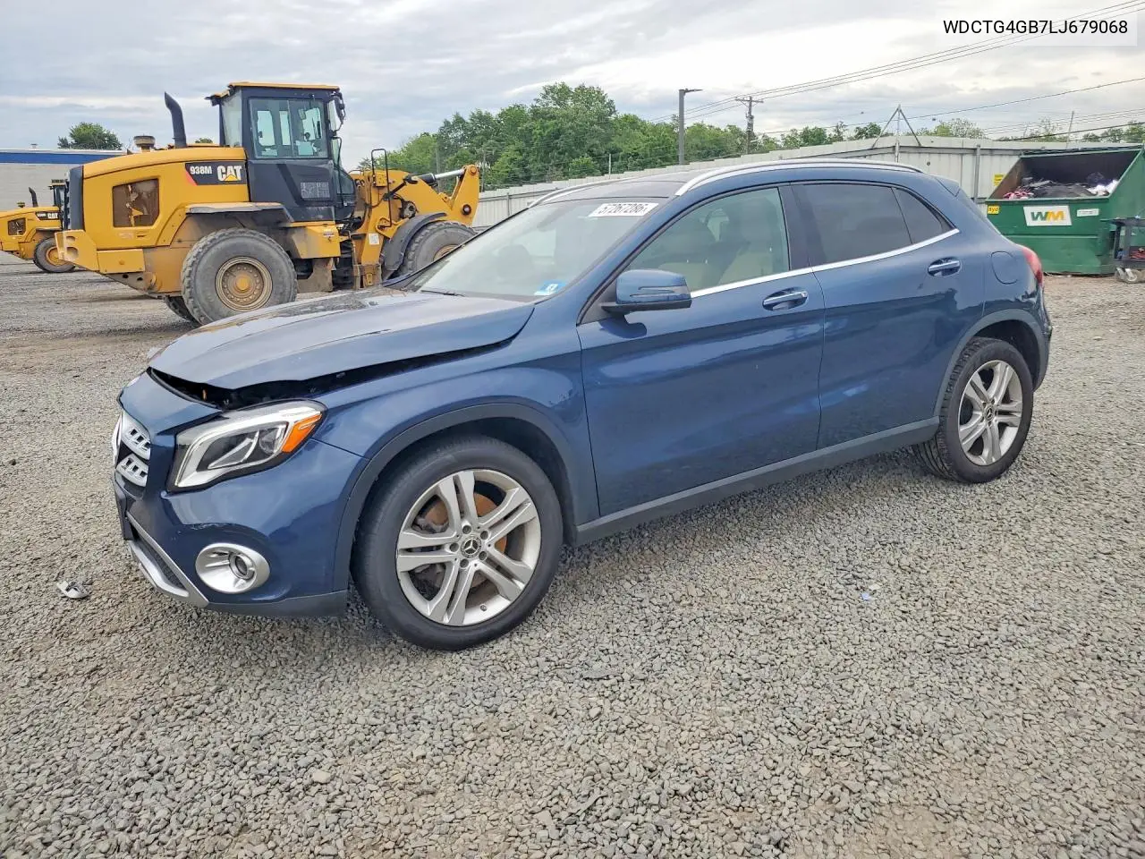 2020 Mercedes-Benz Gla 250 VIN: WDCTG4GB7LJ679068 Lot: 57267286