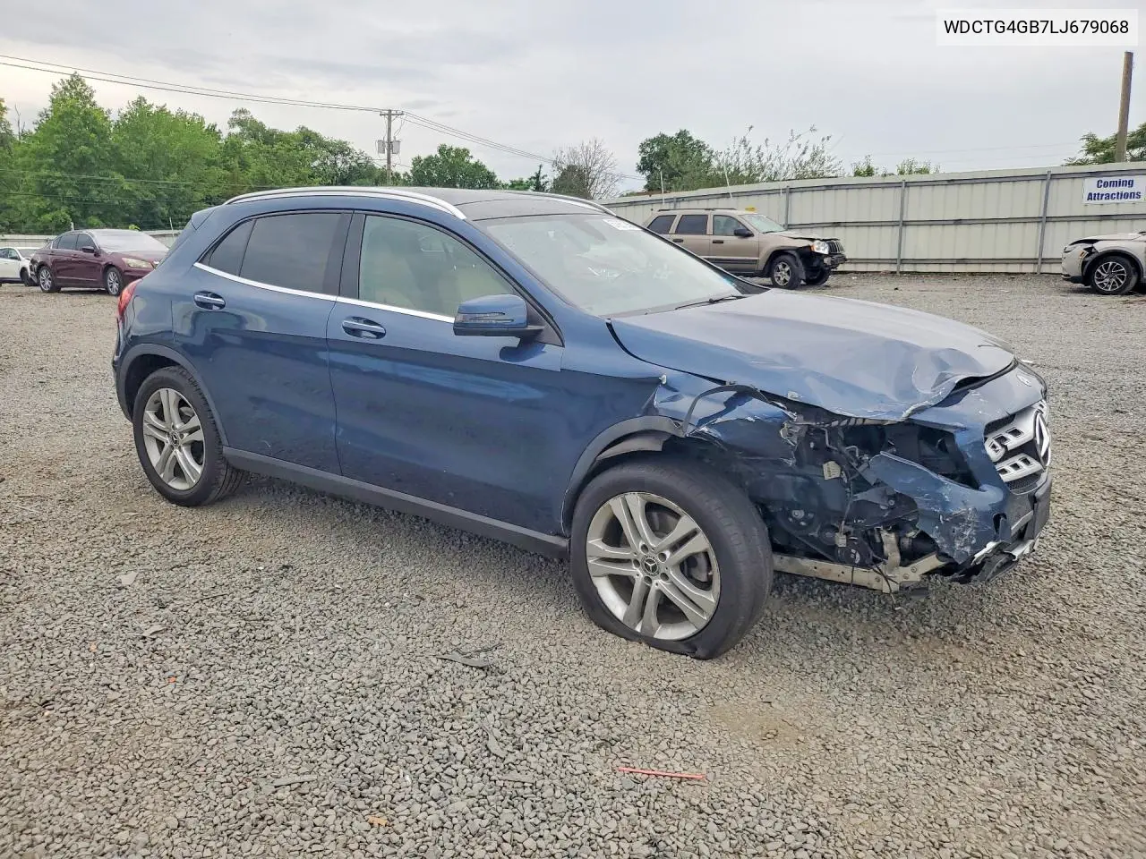 2020 Mercedes-Benz Gla 250 VIN: WDCTG4GB7LJ679068 Lot: 57267286