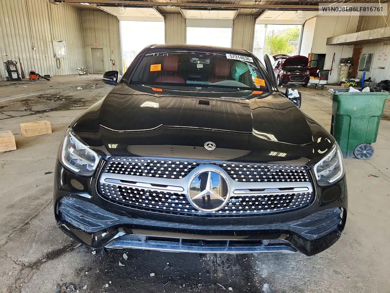 2020 Mercedes-Benz Glc Coupe 300 4Matic VIN: W1N0J8EB6LF816761 Lot: 57314636