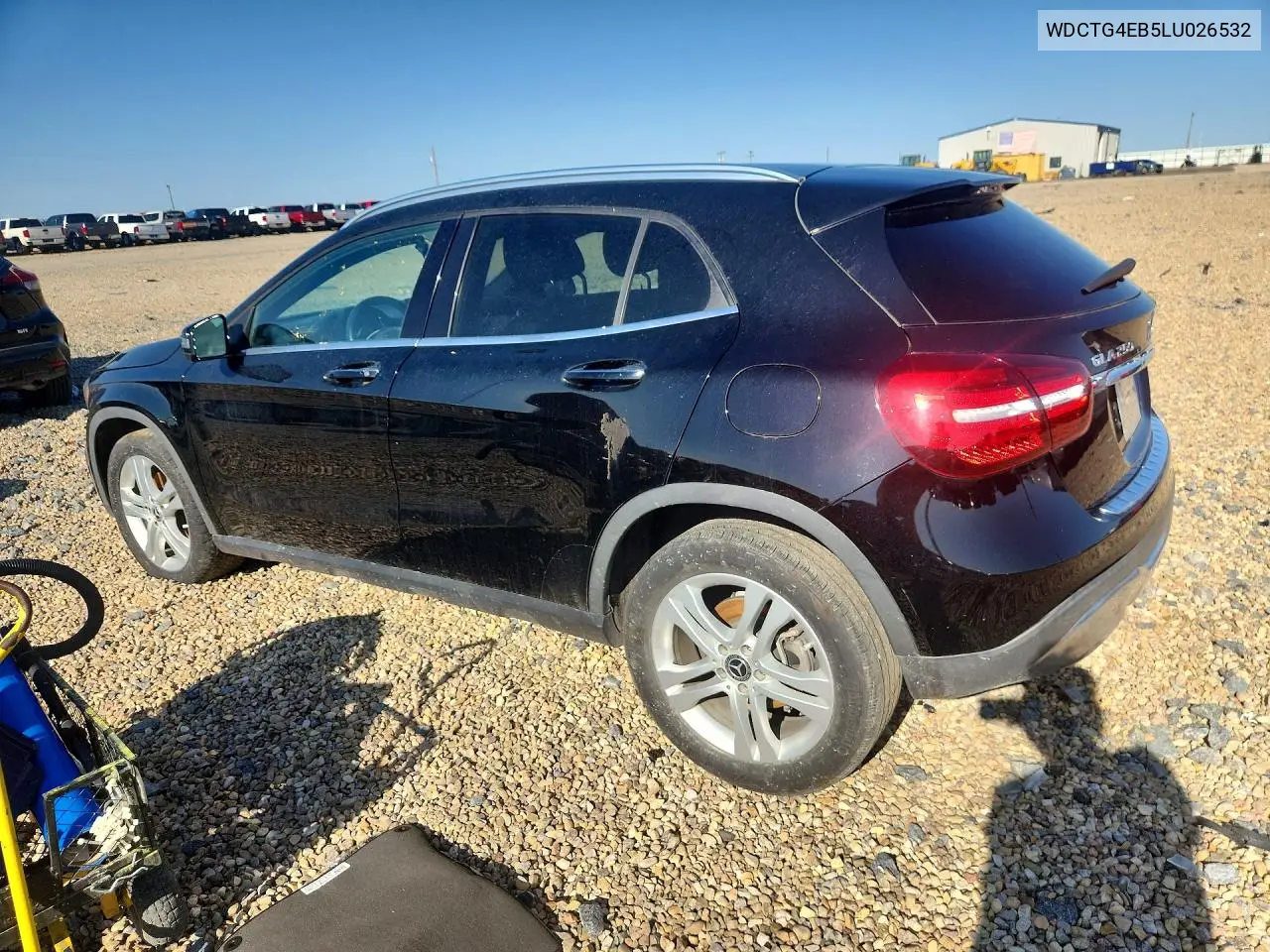 2020 Mercedes-Benz Gla 250 VIN: WDCTG4EB5LU026532 Lot: 57402976