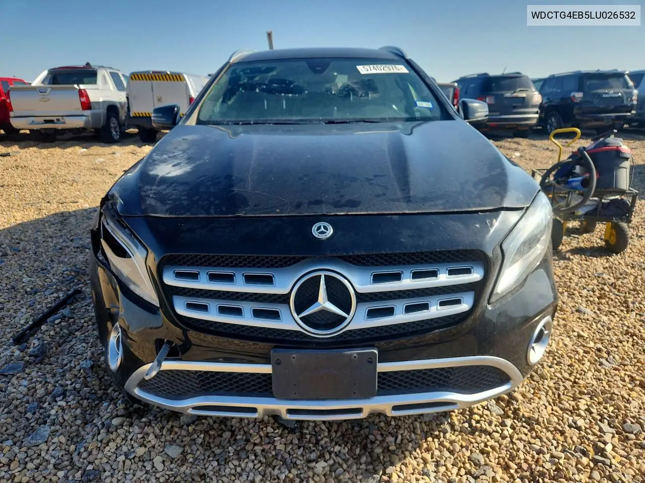 2020 Mercedes-Benz Gla 250 VIN: WDCTG4EB5LU026532 Lot: 57402976
