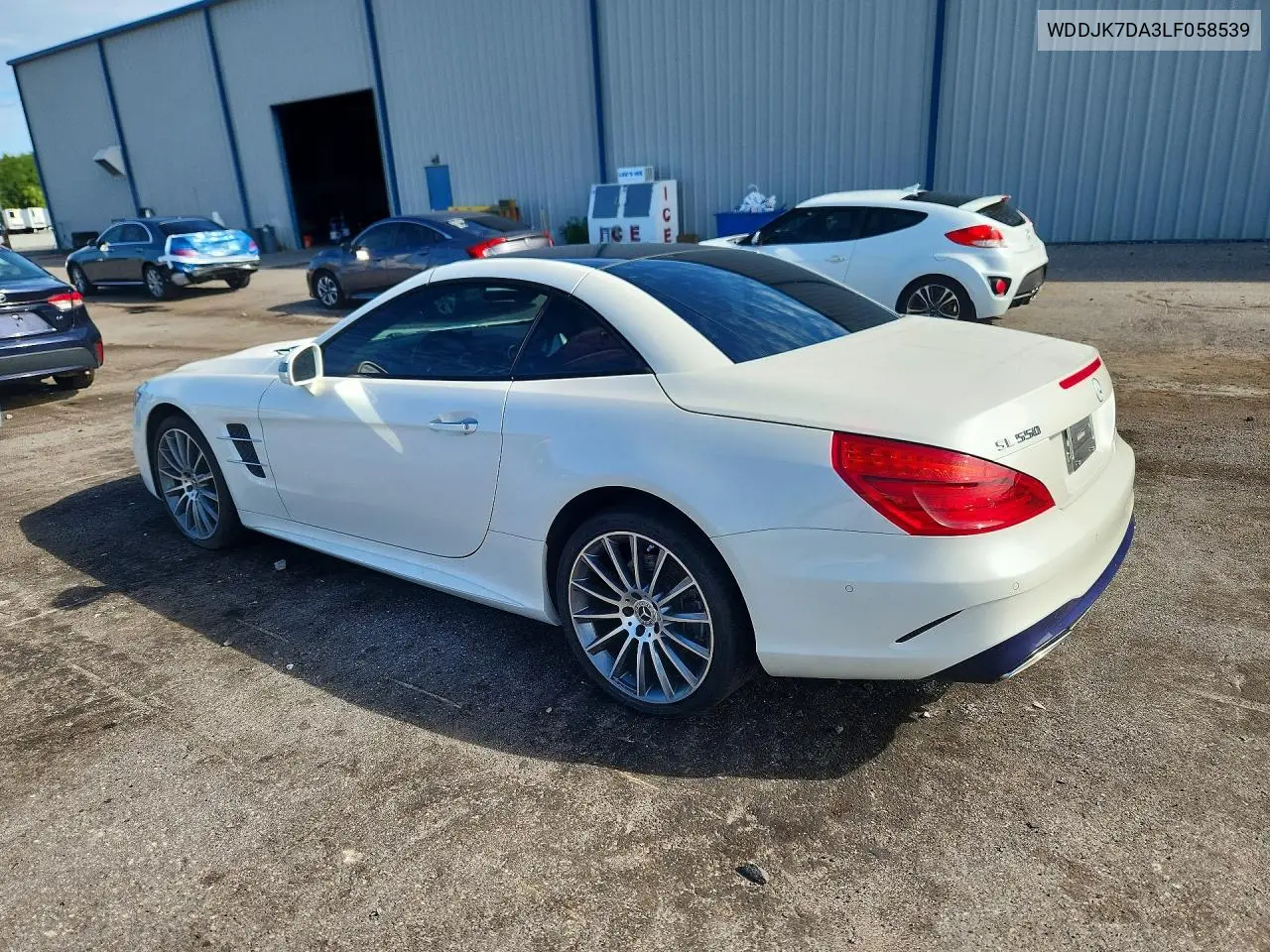 2020 Mercedes-Benz Sl 550 VIN: WDDJK7DA3LF058539 Lot: 57572966