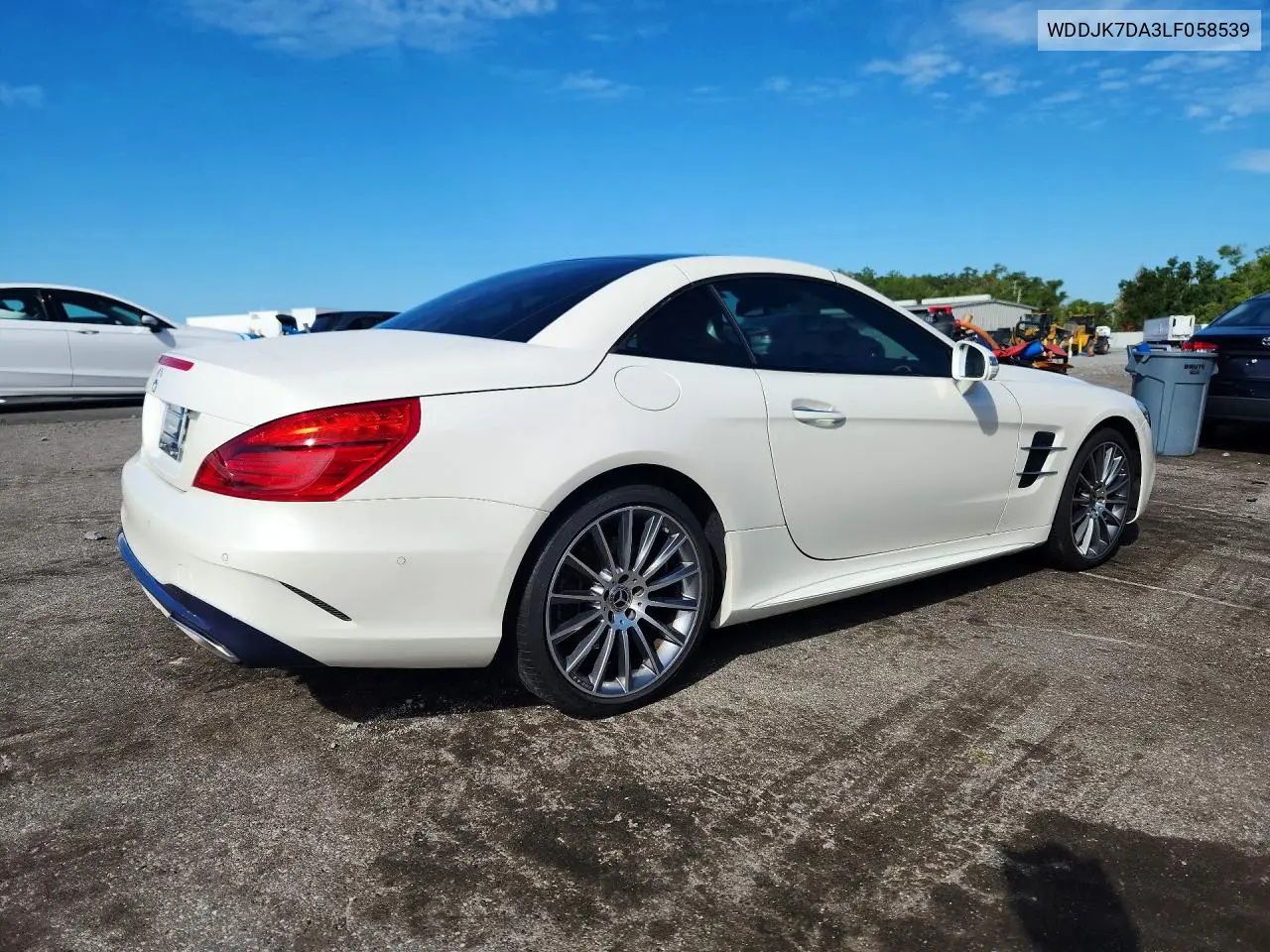 2020 Mercedes-Benz Sl 550 VIN: WDDJK7DA3LF058539 Lot: 57572966