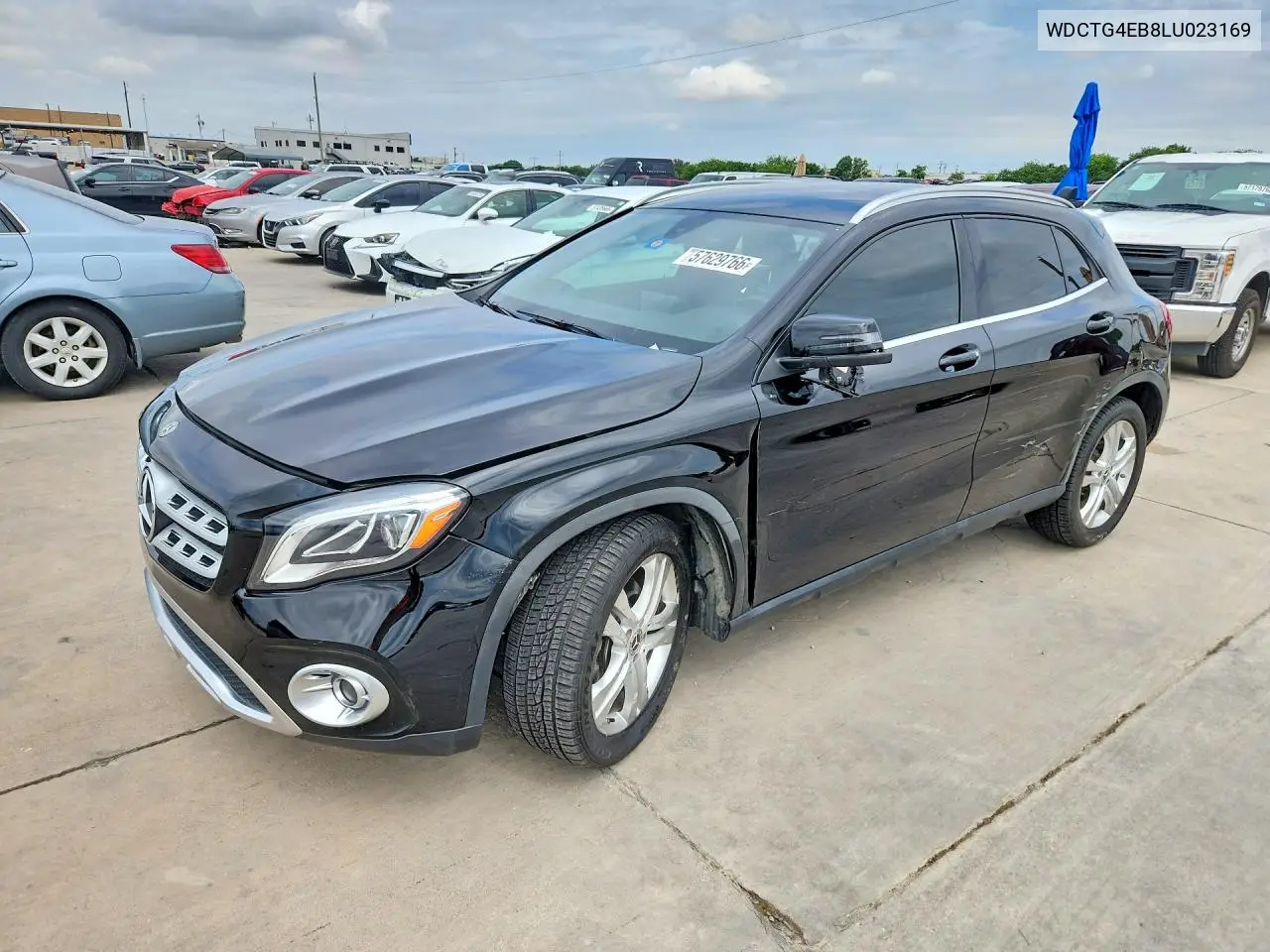 2020 Mercedes-Benz Gla 250 VIN: WDCTG4EB8LU023169 Lot: 57629766
