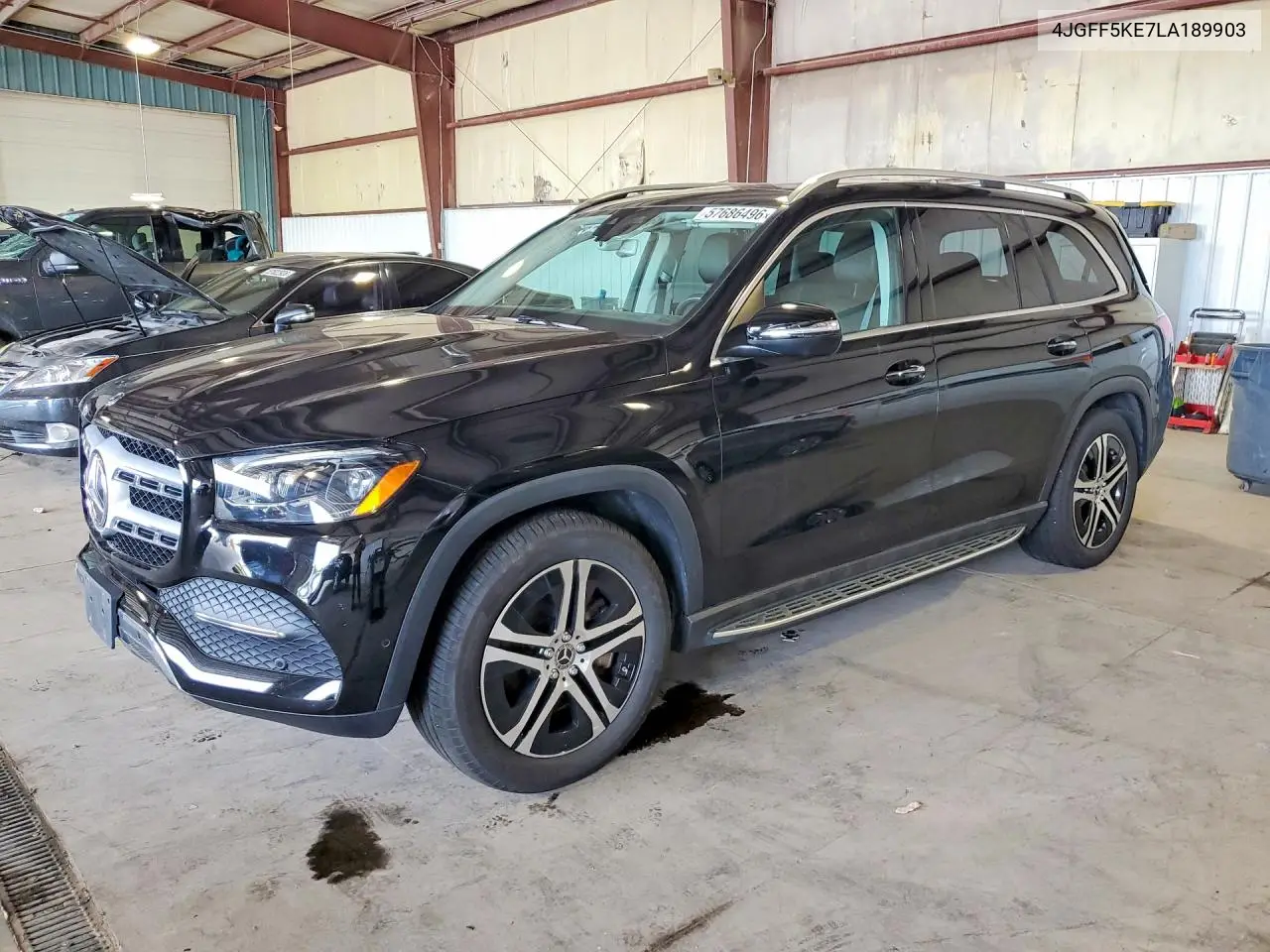 2020 Mercedes-Benz Gls 450 4Matic VIN: 4JGFF5KE7LA189903 Lot: 57686496
