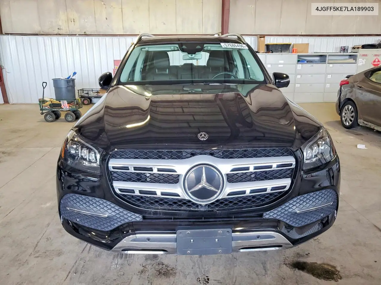 2020 Mercedes-Benz Gls 450 4Matic VIN: 4JGFF5KE7LA189903 Lot: 57686496