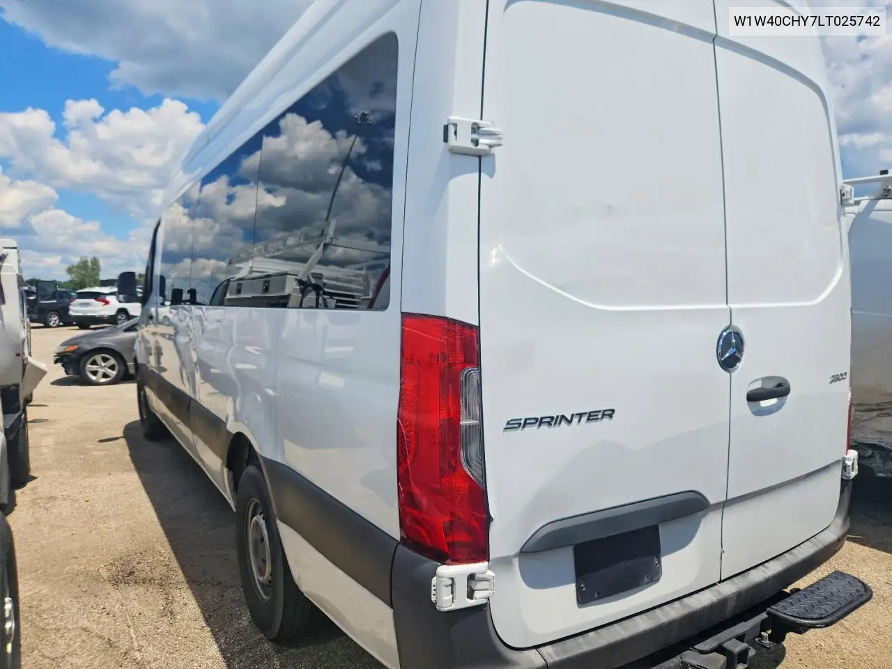 2020 Mercedes-Benz Sprinter 2500 VIN: W1W40CHY7LT025742 Lot: 57887826