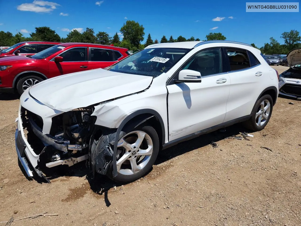 2020 Mercedes-Benz Gla 250 4Matic VIN: W1NTG4GB8LU031090 Lot: 57954316