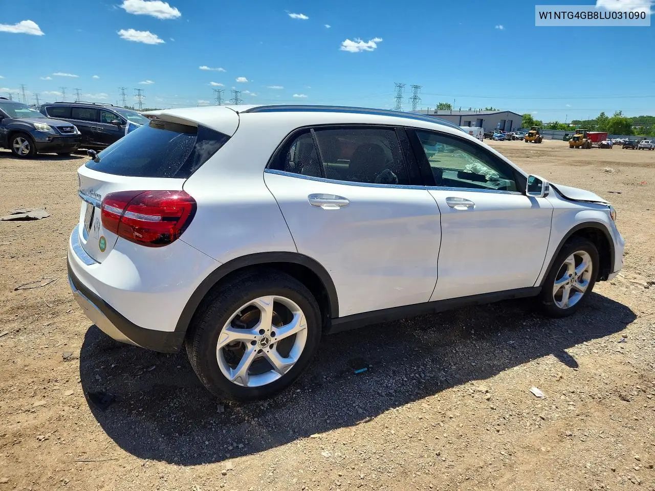 2020 Mercedes-Benz Gla 250 4Matic VIN: W1NTG4GB8LU031090 Lot: 57954316