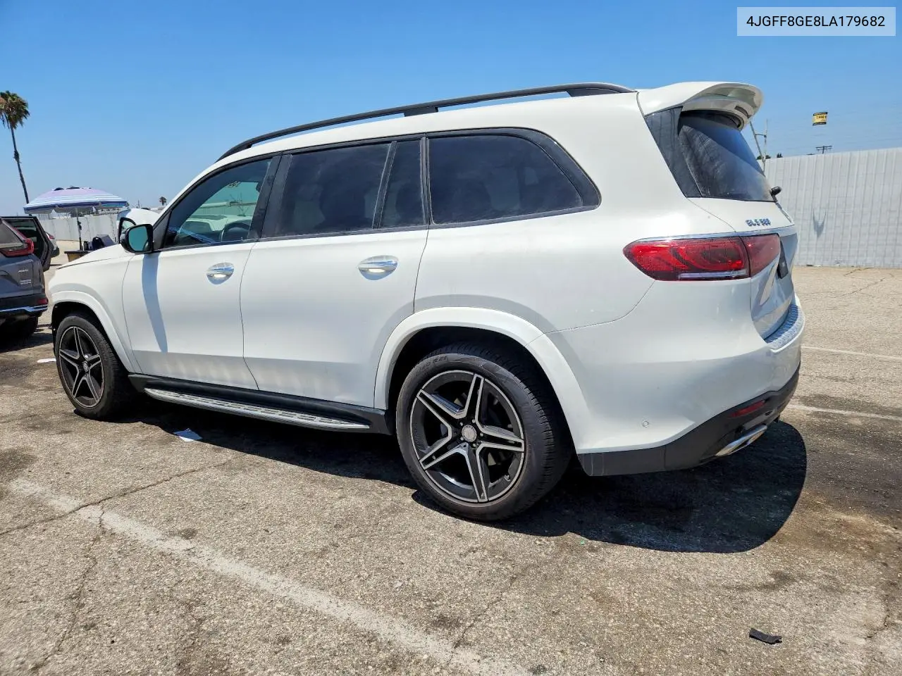 2020 Mercedes-Benz Gls 580 4Matic VIN: 4JGFF8GE8LA179682 Lot: 58140696