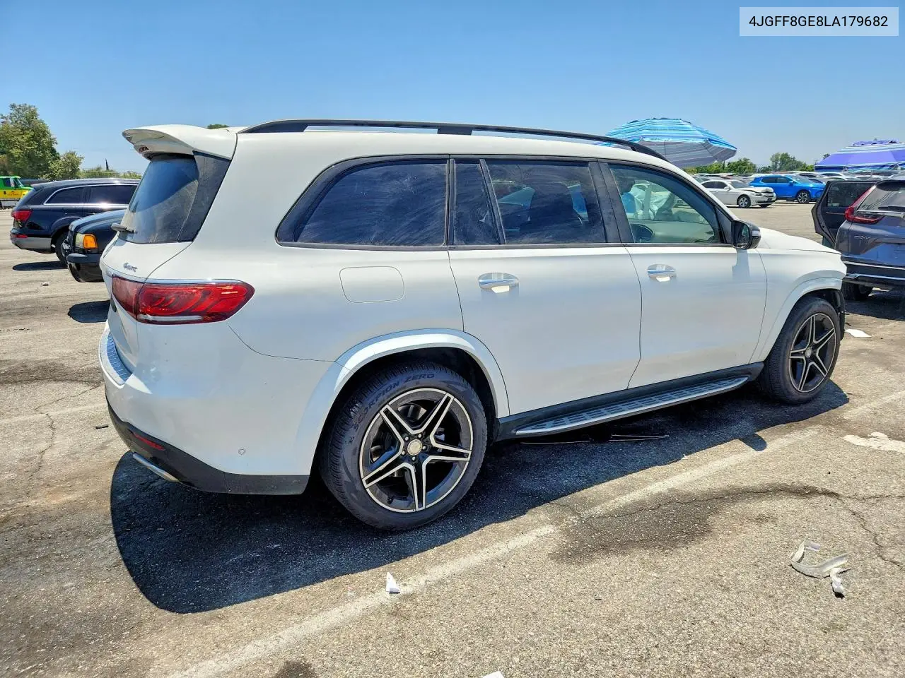 2020 Mercedes-Benz Gls 580 4Matic VIN: 4JGFF8GE8LA179682 Lot: 58140696