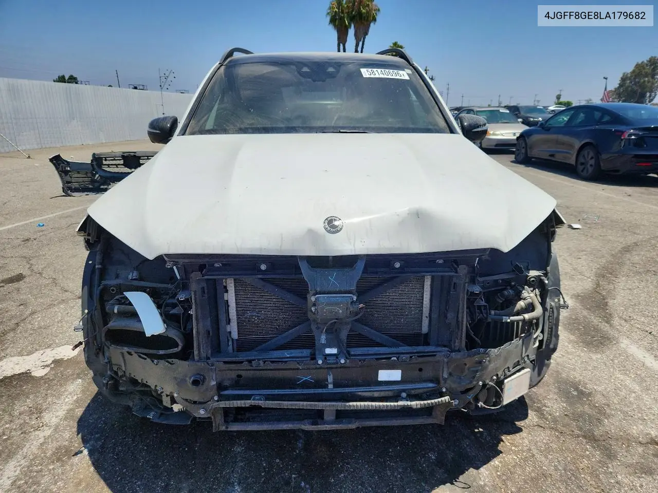 2020 Mercedes-Benz Gls 580 4Matic VIN: 4JGFF8GE8LA179682 Lot: 58140696