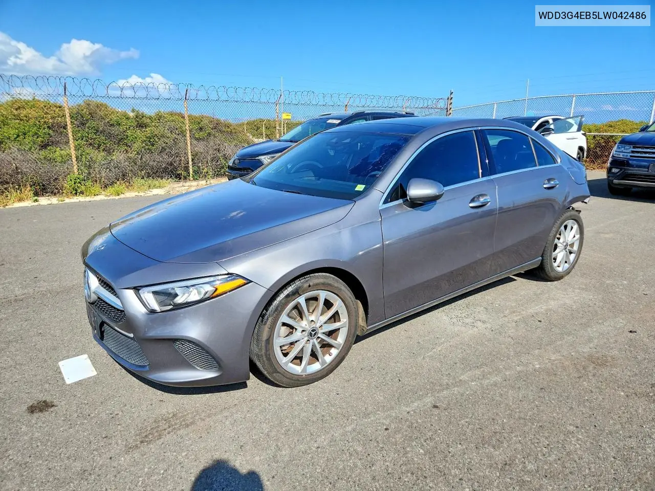 2020 Mercedes-Benz A 220 VIN: WDD3G4EB5LW042486 Lot: 58147046