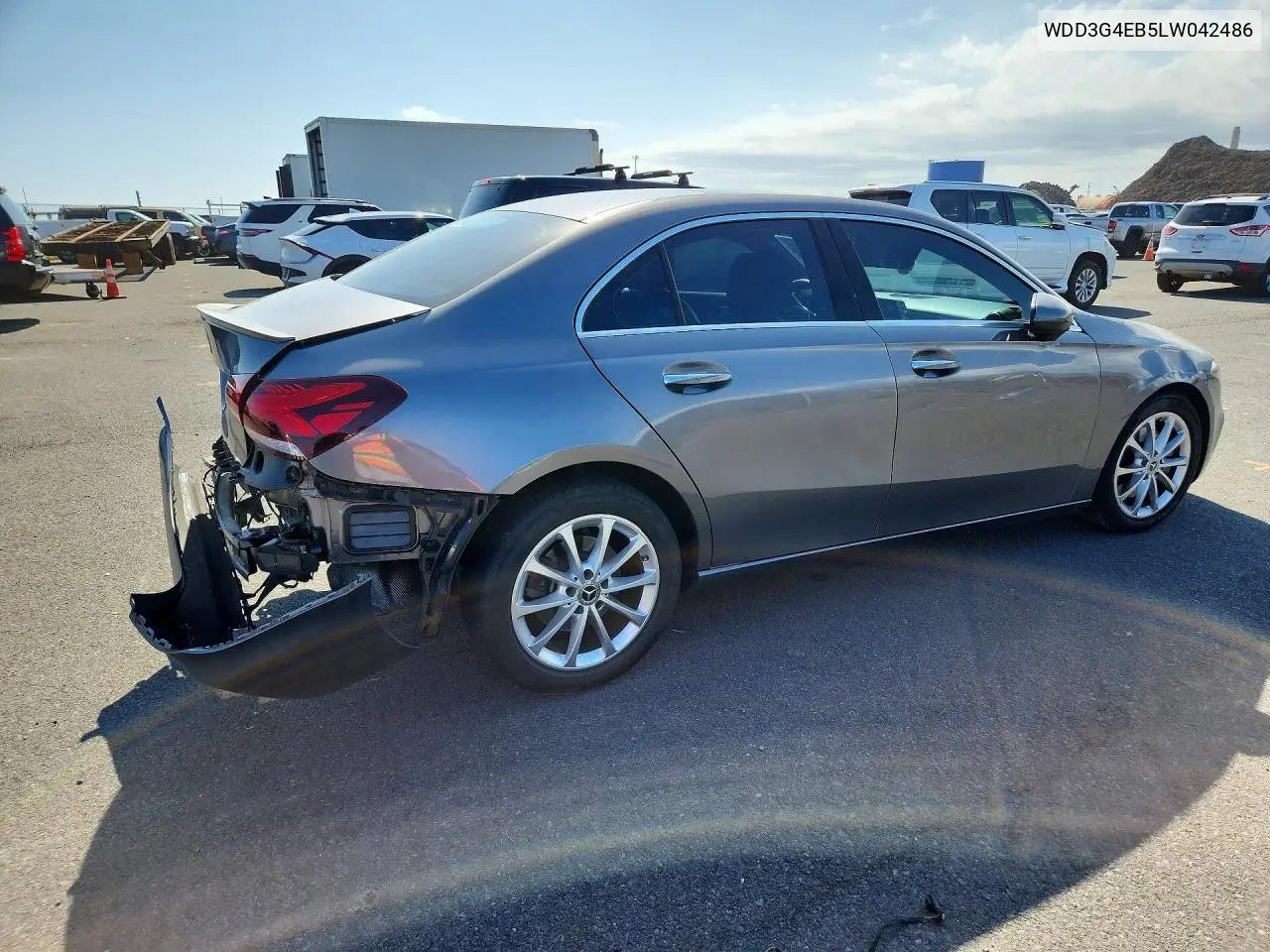 2020 Mercedes-Benz A 220 VIN: WDD3G4EB5LW042486 Lot: 58147046
