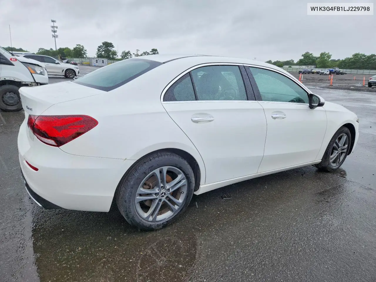 2020 Mercedes-Benz A 220 4Matic VIN: W1K3G4FB1LJ229798 Lot: 58272416