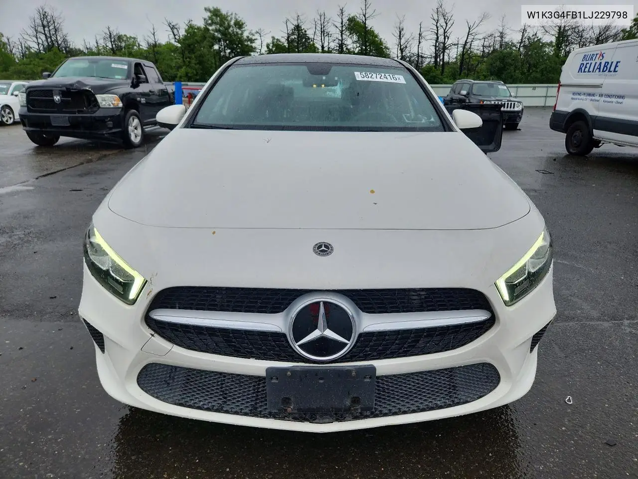 2020 Mercedes-Benz A 220 4Matic VIN: W1K3G4FB1LJ229798 Lot: 58272416